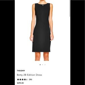 Theory Betty 2B Edition Dress | Black